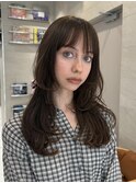 【原宿姫カットレイヤー】韓国風くびれロングハッシュカット