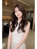 シーテ(Ciete) 韓国ヘア名古屋ハイレイヤー顔まわりカット前髪ボブタッセル小顔