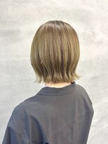 イソラヘアアトリエ(Isola hair atelier)&nbsp;【Isola】ミントカラー×外ハネボブ