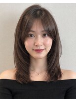 フィックス(FIX)&nbsp;抜け感バング×まとまる艶髪レイヤー