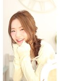 cache cache★フィッシュボーンを使った簡単ヘアアレンジ