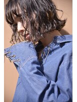 オルセン(OLSEN)&nbsp;【BALLOON HAIR 表参道】無造作ウェーブ×ウェットスタイリング