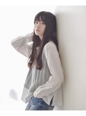 似合わせカット前髪&大人かわいいロングヘアイメチェン435