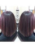 イルミナカラー × プラム ピンク