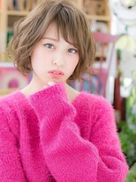 カバーヘア ブリス 上尾西口店(COVER HAIR bliss)&nbsp;■斜めバングくせ毛風無造作フレンチボブ103★上尾20代30代40代!