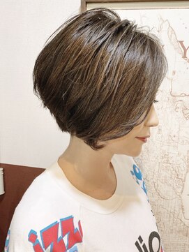 ルーファス 恵比寿 渋谷(Ruufus) 40代50代大人前下がりボブ【Ruufus恵比寿渋谷】31511