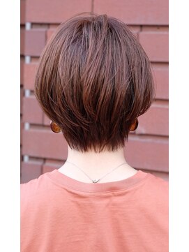 ラボー ノースプラザ店(LA'BO) 【LA'BO三浦】頭の形が綺麗に見える♪くびれ耳掛けショート