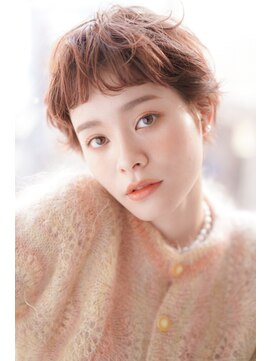 ヘアーサロン ロージー 北上本通り店(Rosy) ショートバングヘア
