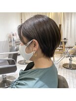 リンダバイネオリーブ 白楽店(Linda by neolive)&nbsp;マッシュショートにアッシュカラー！シルキーベージュ