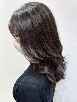 アッシュ 祐天寺店(Ash) 乾かすだけでまたまりのあるウェーブデジタルパーマ