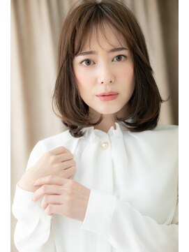 カバーヘア イヴ 戸頭店(COVER HAIR EVE) ビターショコラ大人かわいい内巻きワンカールZ戸頭20代30代40代