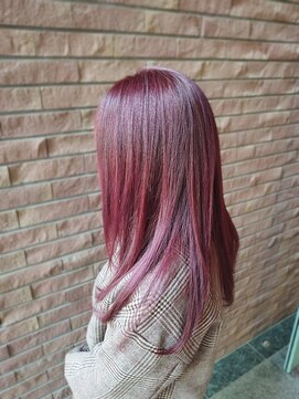 アッシュ 清瀬店(Ash) 【髪質改善】ピンク系イルミナカラー　Ash清瀬 大嶋