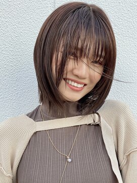 ウィクシーミミ 栄矢場町店(wixy mimi) 【wixy mimi/栄 矢場町】ショート/シースルーバング/小顔