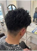 癖毛風パーマ