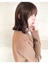 ハルキ ミナト ジャパン フクオカ(HARUKI MINATO japan FUK)&nbsp;【切りっぱなしボブ】ミディアムヘア/20代/30代