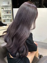 ベレーザ 渋谷(BELEZA)&nbsp;3814グレーベージュ艶髪ミルクティーアッシュハイトーンカラー