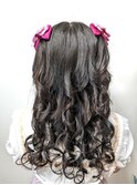 推し活/ライブヘアセット/ツインハーフアップ/ヘアアレンジ