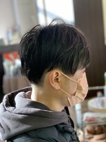 フレンズ 環状通東店(friend's)&nbsp;マッシュツーブロックポイントパーマ　7