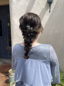 ラポール(RAPPORT) お呼ばれヘアセット/あみおろし