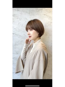 ハルキミナト ジャパン トウキョウ(HARUKI MINATO japan TOKYO) マッシュショート/前髪あり