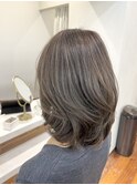 【nex 表参道】白髪ぼかし ハイライト ボブレイヤー 齋藤