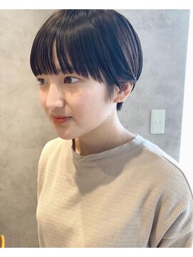 バリー(VALLEY) 【VALLEY  hair  care&spa】黒髪マッシュショート