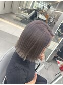 切りっぱなしスタイル