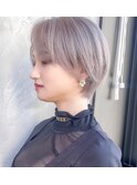 【GEEKS渋谷】ハイトーン/ハンサムショート/20代30代/イメチェン