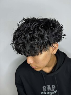 ブルーオーシャン 佐賀店(Blue Ocean) 波巻きパーマスパイラルパーマツイストスパイラルパーマメンズ