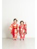 【お電話のみの受付】七五三お支度セット（着付け/ヘアセット）　￥11,880