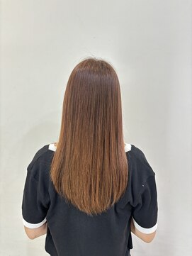 ナオシ 田原台店(nao c) 髪質改善ストレート 風になびく、さらツヤ ボブヘアー 生駒/奈良
