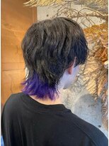 アイズム(I’sm)&nbsp;ウルフカット×インナーパープル