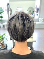 マップデザイン(map design) グレージュ×メンズショート