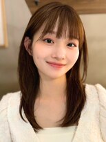 メゾンドムニ 恵比寿(Maison de MUNi) 【艶感★ワイドバング】韓国ヘアくびれ大人可愛いロング小顔