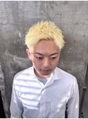 波巻きツイストスパイラルパーマ/フェザーパーマ/眉毛/メンズ
