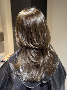 ルナス 福岡天神(LUNAS) 韓国レイヤー×髪質改善トリートメント