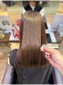 髪質改善ストレート