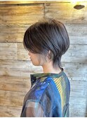 ショートウルフとインナーカラー