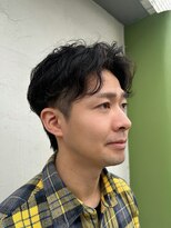 メンズカジュアルパーマ