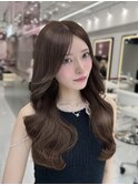 韓国ヘア×10トーンショコラブラウン