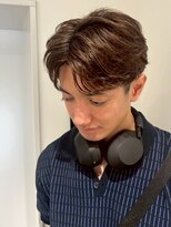 ベイルーム(BAYROOM by HONEY omotesando)&nbsp;フェザーパーマ/センターパート/曲がる縮毛矯正/ツーブロック