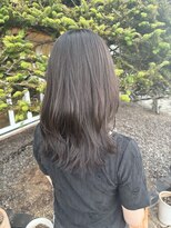 ヘアルーム フラット(HAIR ROOM flat)&nbsp;オリーブカラー！【小川莉奈】