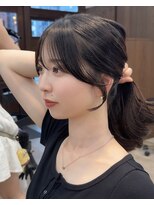 ビューネオ(VIEW NEO)&nbsp;顔周りカット/韓国ヘア/ミディアムヘア/レイヤーカット