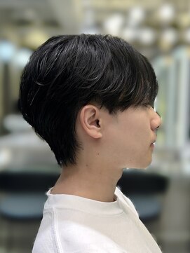 ロンドオム 池袋(Lond Homme) men's/メンズ/ダウンパーマ/黒染め/韓国/ブルーブラック/池袋