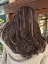 スリー(three)&nbsp;ハイライト×レイヤーカット