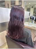 ブリーチ有＊ワインレッド