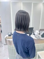 ロンドリゼル 札幌(Lond RiseL)&nbsp;オリーブグレー/前髪/ボブ/マロンベージュ/レイヤーカット/小顔