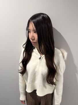 ブランシスヘアー(Bulansis Hair) ブラウングラデーション風ロング