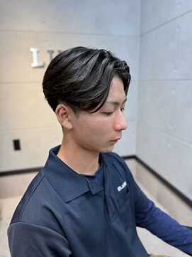 リム(LIM) ニュアンスパーマ×センターパート