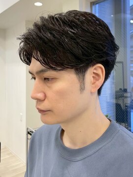 アントバイフィフス 秋田(unt by fifth) 秋田メンズパーマ波巻きパーマツイストパーマフェザーパーマ眉毛